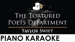 Download lagu Taylor Swift - The Tortured Poets Department - Piano Karaoke Instrumental Cover with Lyrics