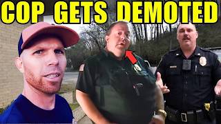 Police Sergeant DEMOTED For This IGNORANT Claim