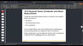 Dividends and Other Payouts PPT