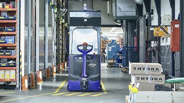 Handling Pallets with Automated Guided Vehicle
