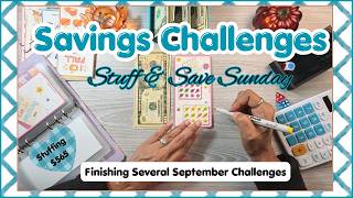 💖Savings Challenges | Weekly Wallet Stuffing | Getting Some Challenges Finished Early😉