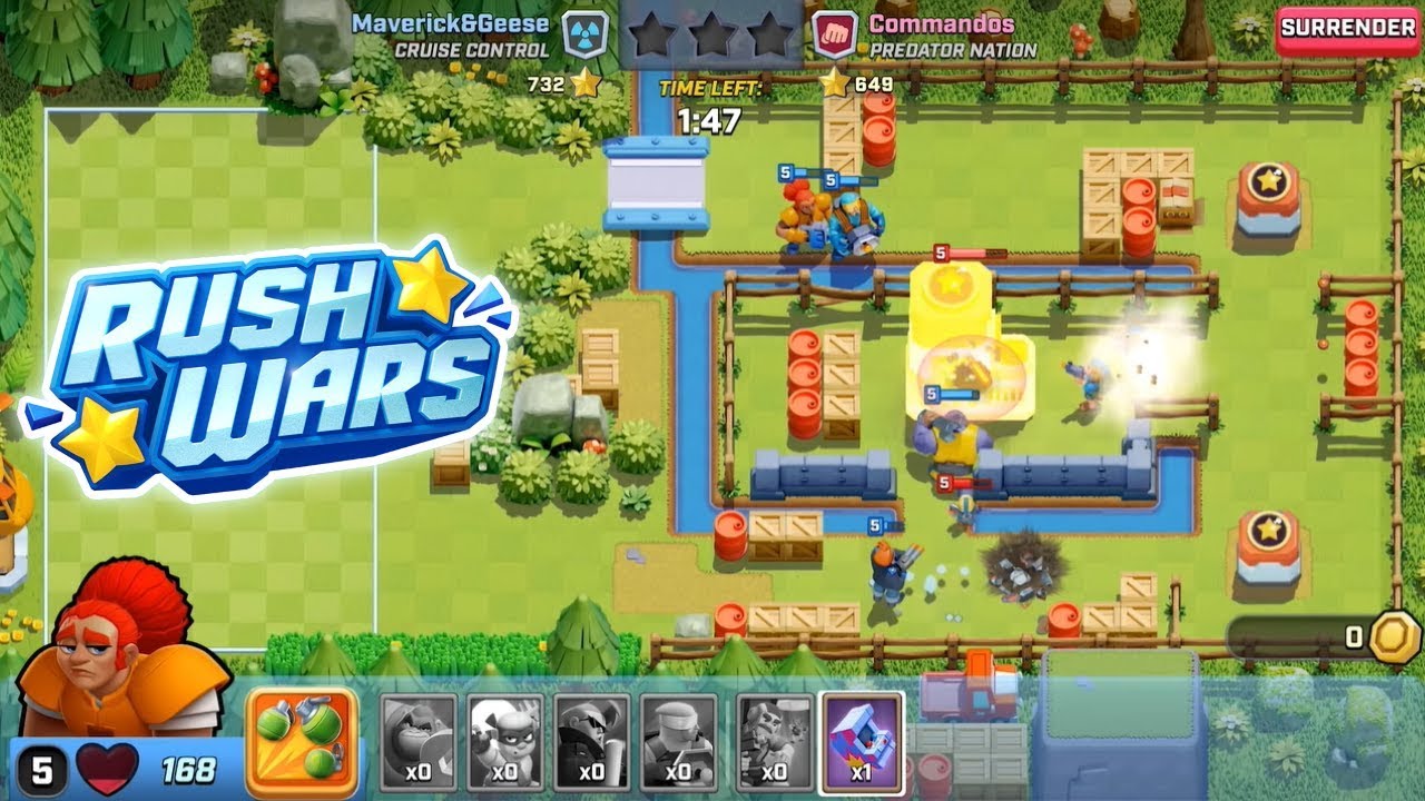 Rush Wars Softlaunch game trailer YouTube