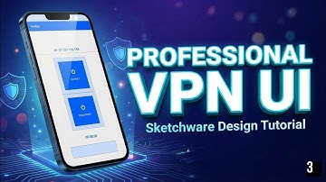 VPN App UI Design in Sketchware — Bangla Tutorial