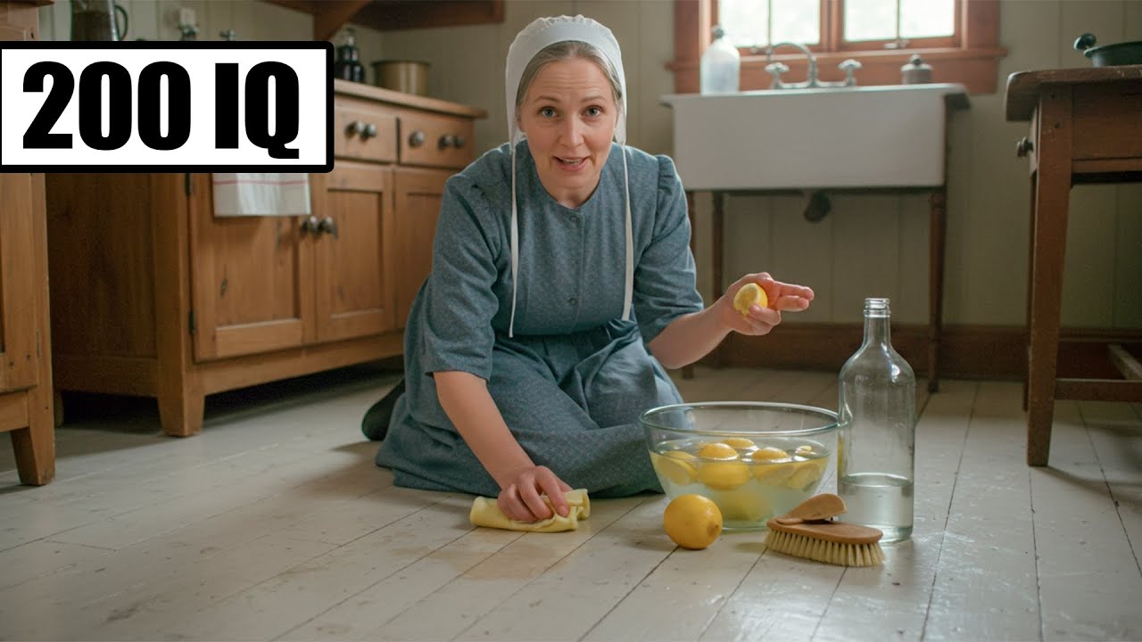 20 Amish Cleaning Hacks For SPOTLESS Home In Minutes - YouTube
