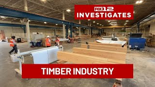 Oregon timber town finds new life as sawmills adapt to sustainable building Clt Becoming Another Timber Boom For Oregon