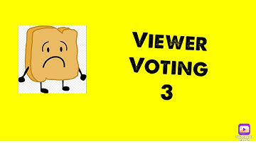 Object Show Viewer Voting 3