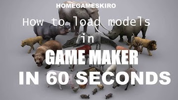 Game Maker tutorial 60seconds Loading Models