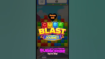Cube Blast Journey | Homo Game || #Shorts #gameplayproplayer