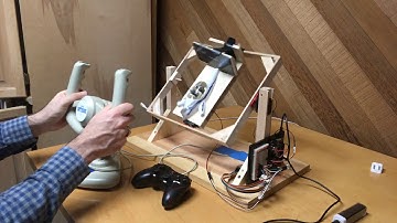 2-DOF Arduino Flight Simulator with Bluetooth