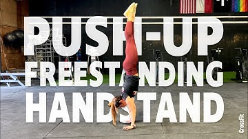 Push-Up Freestanding Handstand WOD Demo: 221102