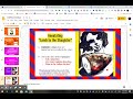 Google Docs Annotation Quiz