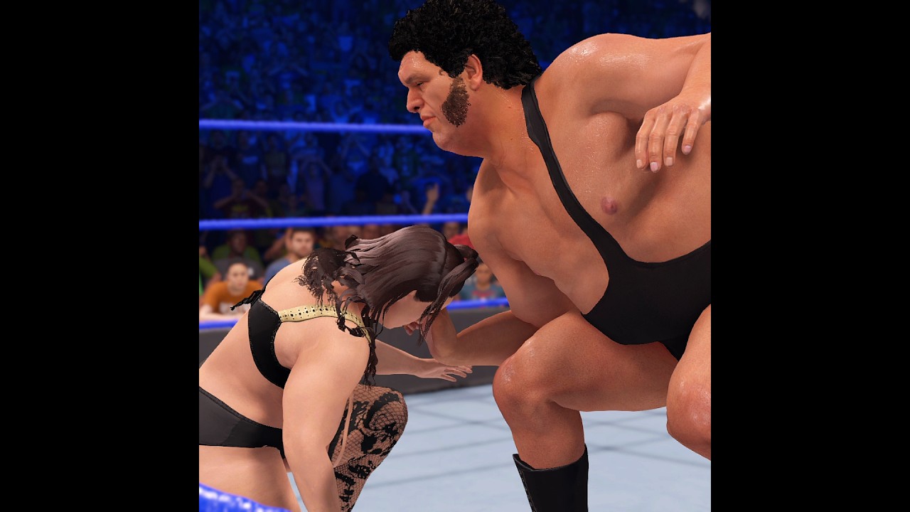 Andrew The Giant Man VS Nikki Cross 0101