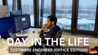 Day in the life of a Software Engineer | realistic | Germany (Office Edition)