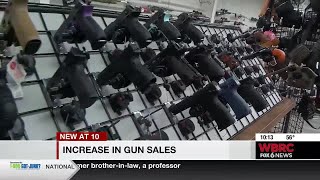 Increase in gun sales