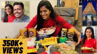 சிங்கப்பூரிலிருந்து இந்தியா பயணத்திற்கான ஷாப்பிங் VLOG Gifts from Singapore to India | Happy Vaazhum