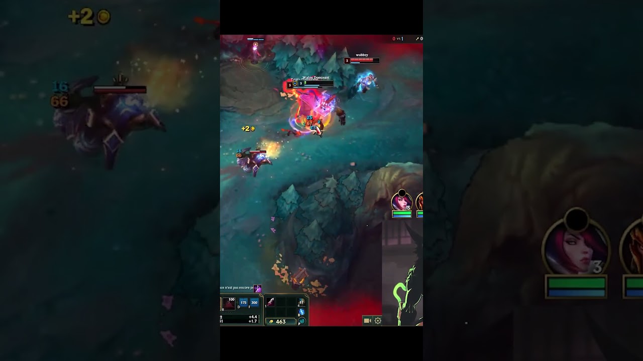 Walou 1vs2 - Warwick Moment - League of Legends 