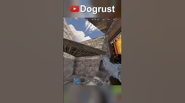 They came to raid us...  #rust #shorts #rustshorts #rustfunnymoments