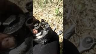 change o'ring on nissan d22 oil cooler