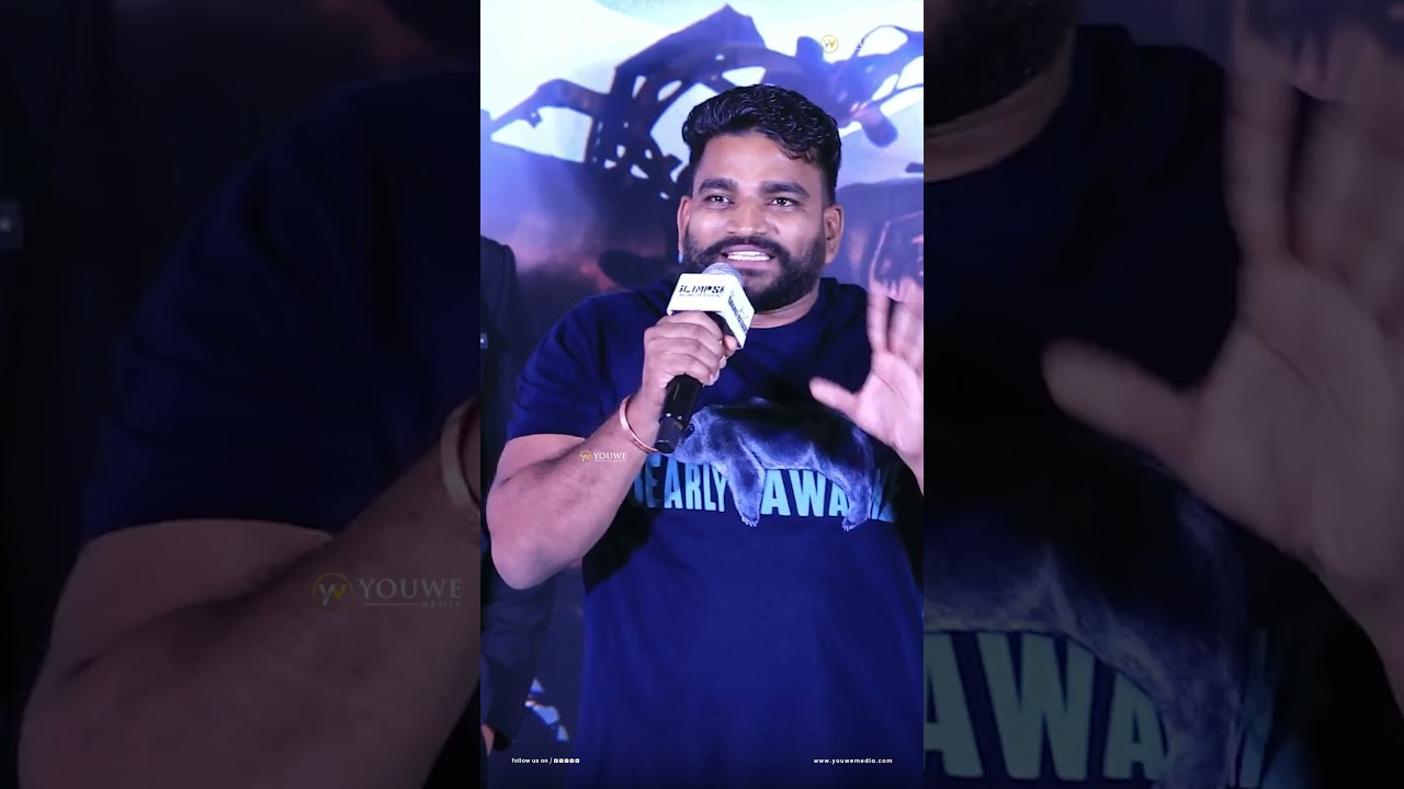 Director Hanuma Reddy Speech at Speed Of David Reddy Glimpse Launch Event | YouWe Media