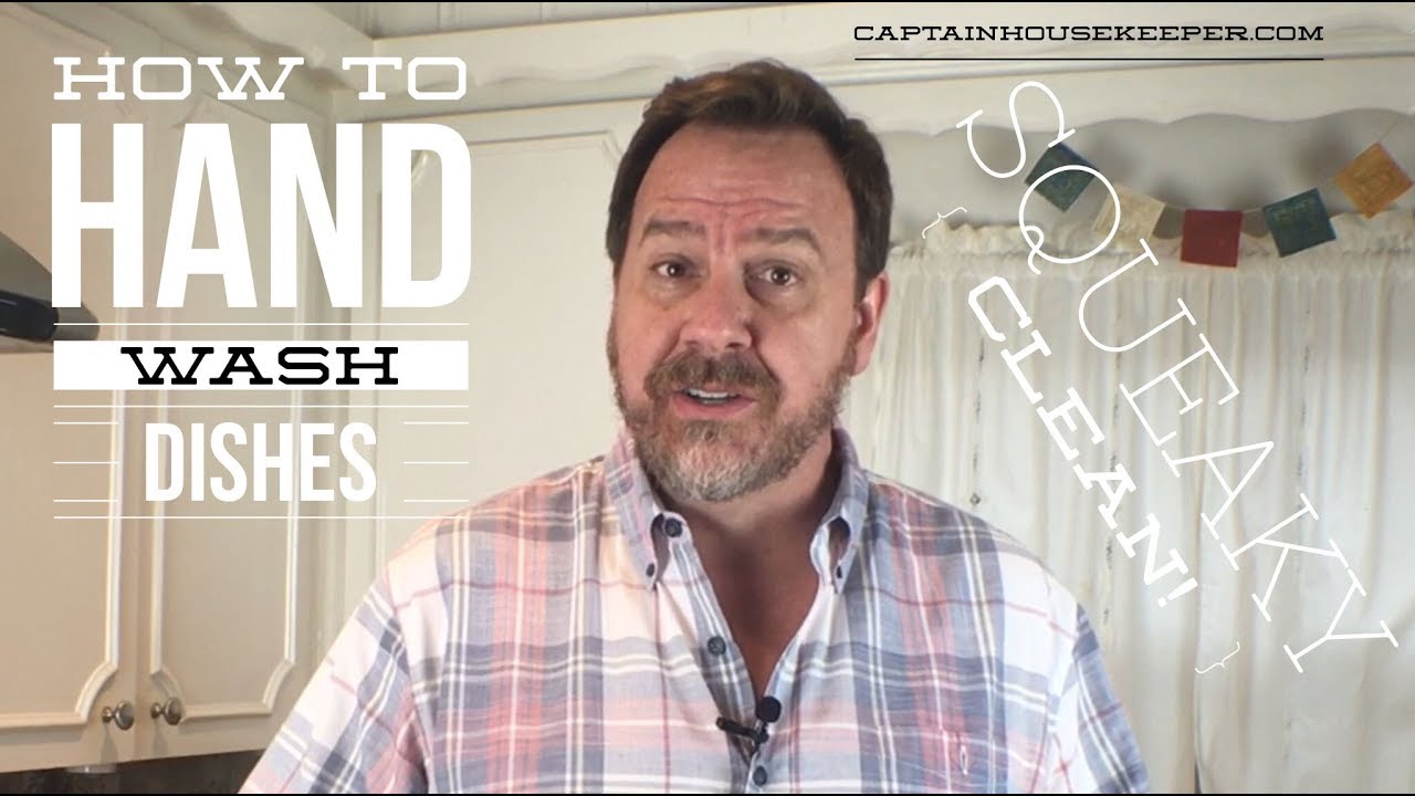 How To Hand Wash Dishes
