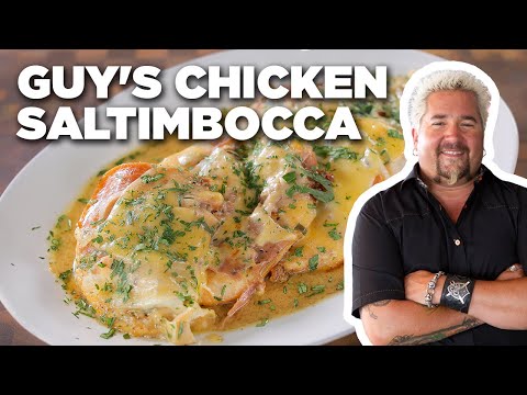 Guy Fieri's Chicken Saltimbocca | Food Network