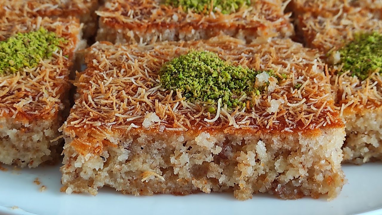 BAKLAVAYA RAKİP 🏆 KADAYIFLI ŞERBETLİ TATLI  TARİFİ 😋