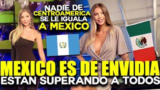 LINDA PERIODISTA CHAPINA SE RINDE ANTE EL TREN INTEROCEANICO Y LA ECONOMIA MEXICANA