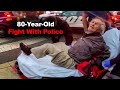 80-Year-Old Drunk Man Jumps in Front of Police!