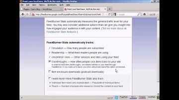 How to Add Feedburner to Your Wordpress Blog