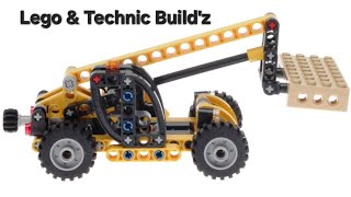 Lego Technic (8045) Mini Telehandler Build