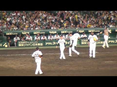 阪神 大和 『ヤマトだから捕れた一塁へのとんでもない送球』 vs 日本ハム 2017年6月2日甲子園