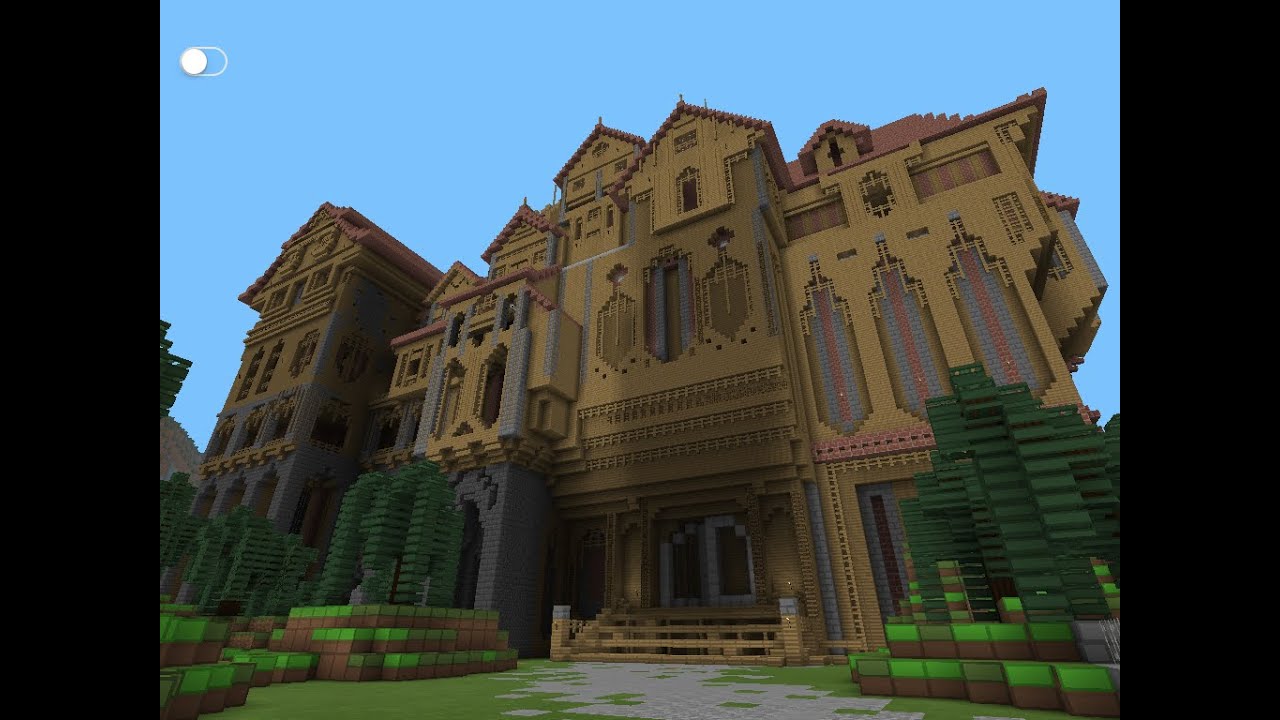 LA MANSION DE HEROBRINE/Minecraft pe 0.9.5 - YouTube