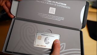 American Express Platinum Unboxing (2024)