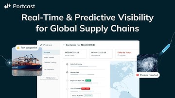 Portcast Container Tracking and Predictive Visibility: A Quick Platform Walkthrough