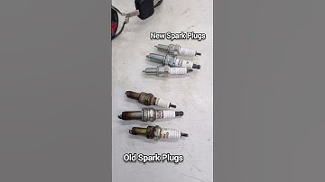 Old VS New Spark Plugs 🔥 - Pulsar RS200 - #shorts Motorcycle Maintenance