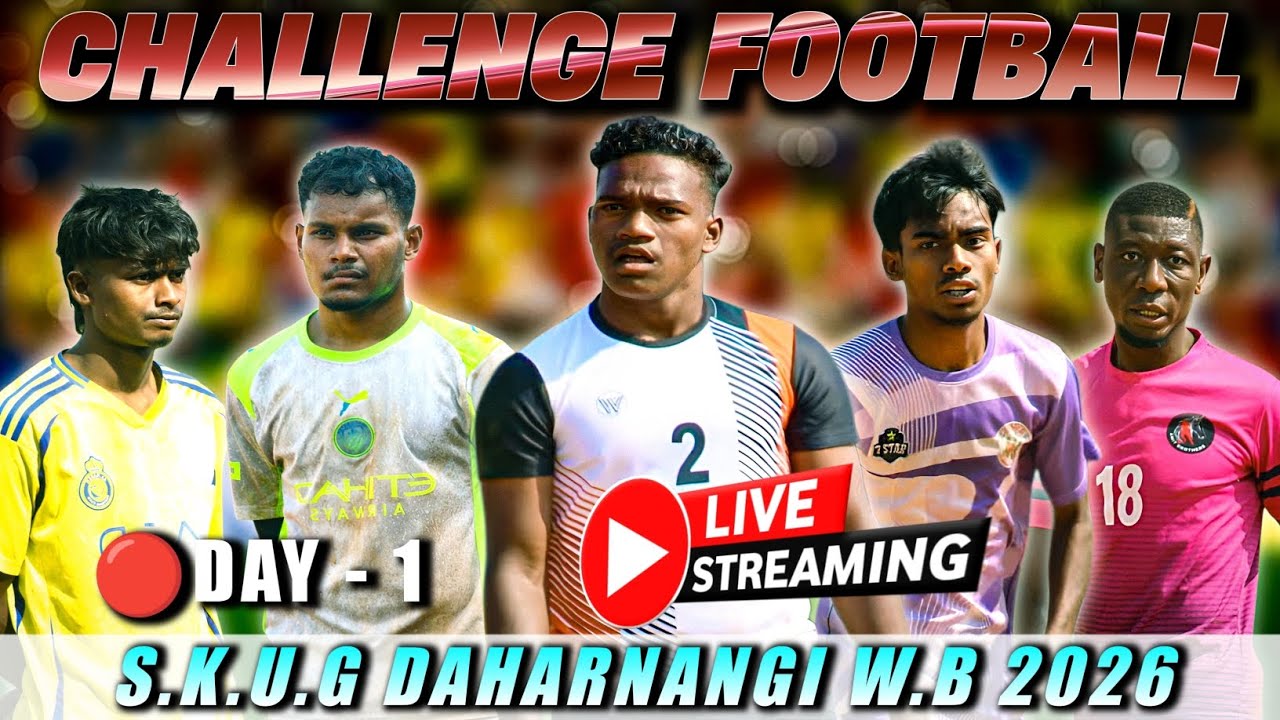 S.K.U.G Daharnangi Football Tournament 2026 🔴 Live