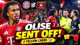 Michael Olise RED CARD vs Viking FK 😱 | Bayern Munich Star Sent Off!