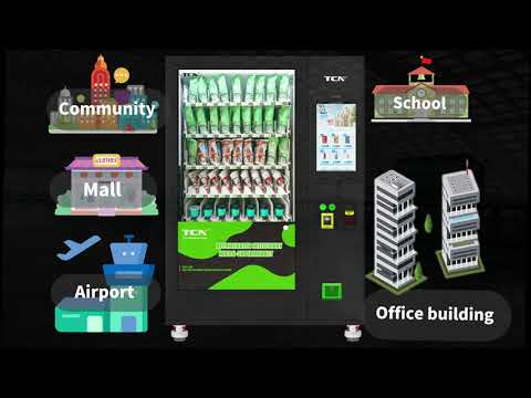 TCN-FMX-9G(V22 New Model Most Popular Frozen Food Vending Machine