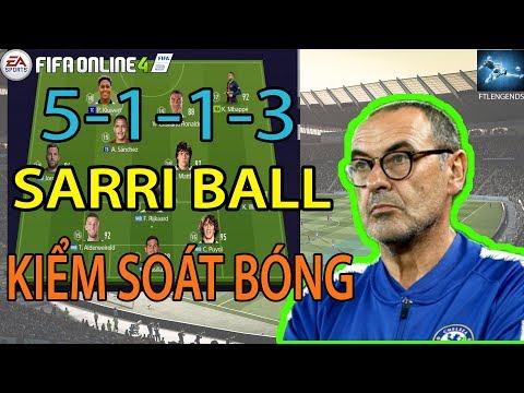 FO4 | 5-1-1-3 Sơ đồ -chiến thuật Sarri ball  - FIFA Online 4 Việt Nam