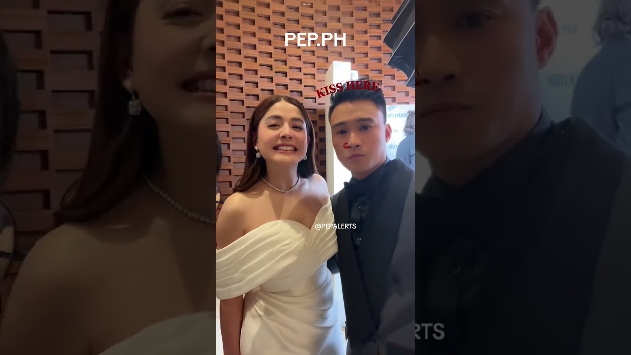 Shaira Diaz & EA Guzman Kiss Me Challenge | PEP 