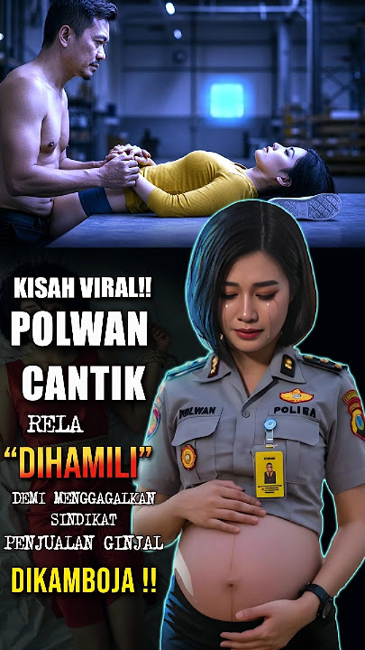 KISAH VIRAL‼️ SEORANG POLWAN CANTIK RELA DIHAMILI DEMI MENGGAGALKAN SINDIKAT GINJAL DIKAMBOJA⁉ #fyp