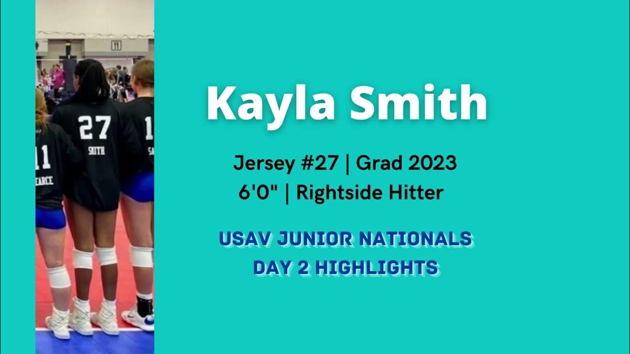 Kayla Smith USAV Girls Junior Nationals Day 2 Highlights YouTube