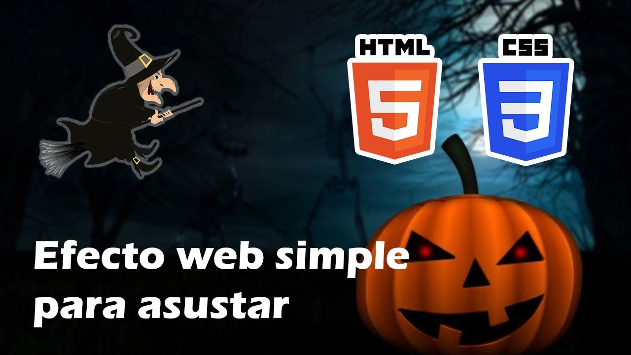 AnimaciΓ³n simple en CSS por Halloween π | HTML responsive y CSS ...
