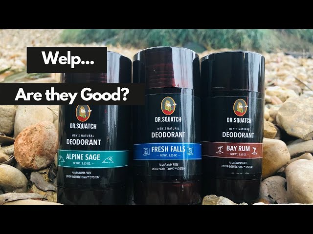 Dr. Squatch Deodorant, Alpine Sage, 2.65 oz Ingredients and Reviews