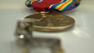 WWII veteran receives medals