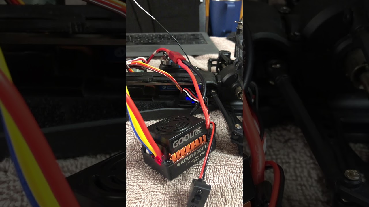 GoolRC issue with Programming card and ESC Part 1