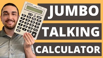 Reizen Large Jumbo Talking Calculator Review