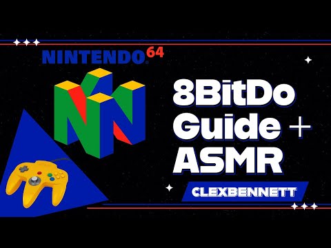 8BitDo N64 Controller Mod [Guide + ASMR]