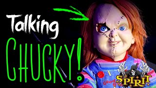 Talking Chucky Doll Review  Spirit Halloween 2022 Model 