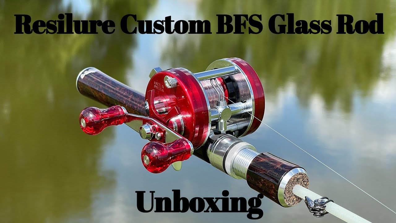 Resilure custom glass BFS rod!!! Unboxing video!! 